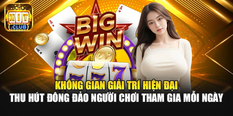 Không gian giải trí hiện đại thu hút đông đảo người chơi tham gia mỗi ngày