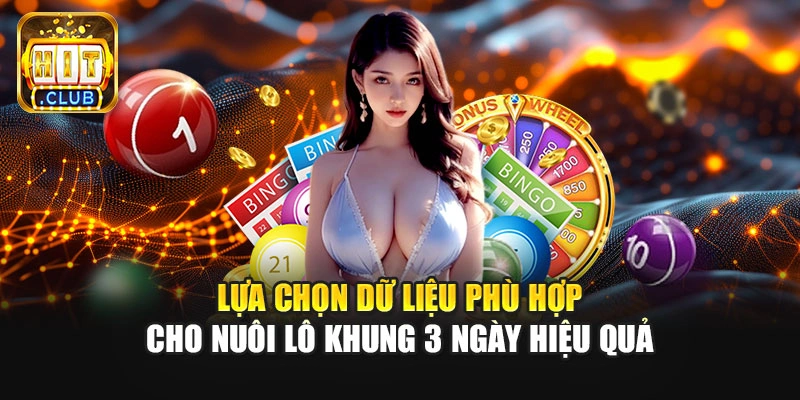 Lựa chọn dữ liệu phù hợp cho nuôi lô khung 3 ngày hiệu quả